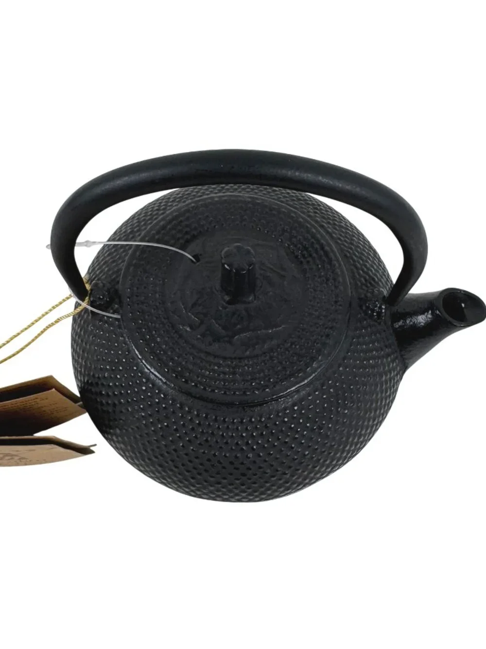 Black Cast Iron Tetsubin Tea Kettle